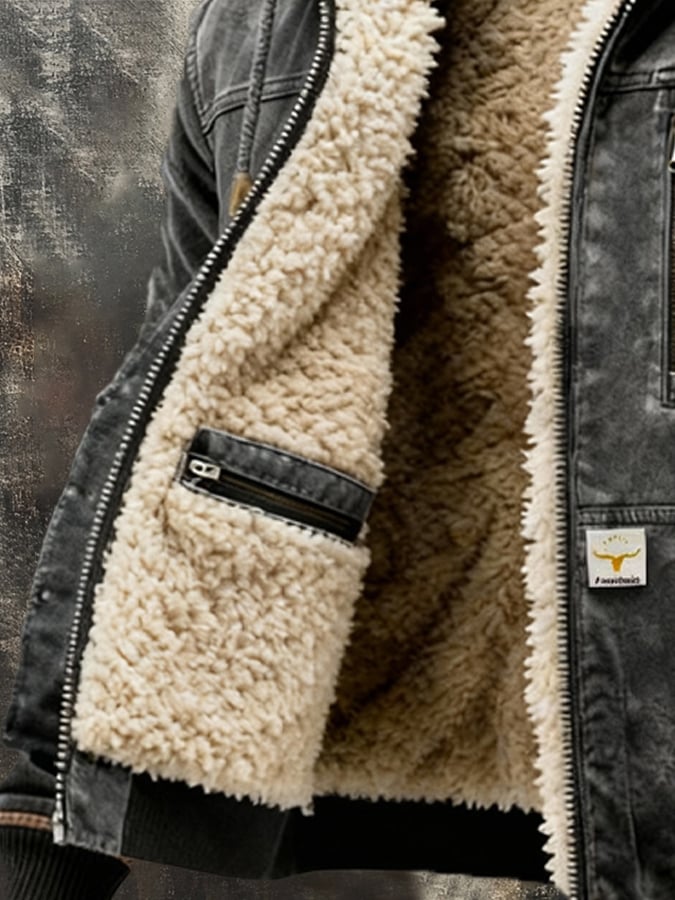 Herren Sherpa Thermojacke für den Herbst (4)
