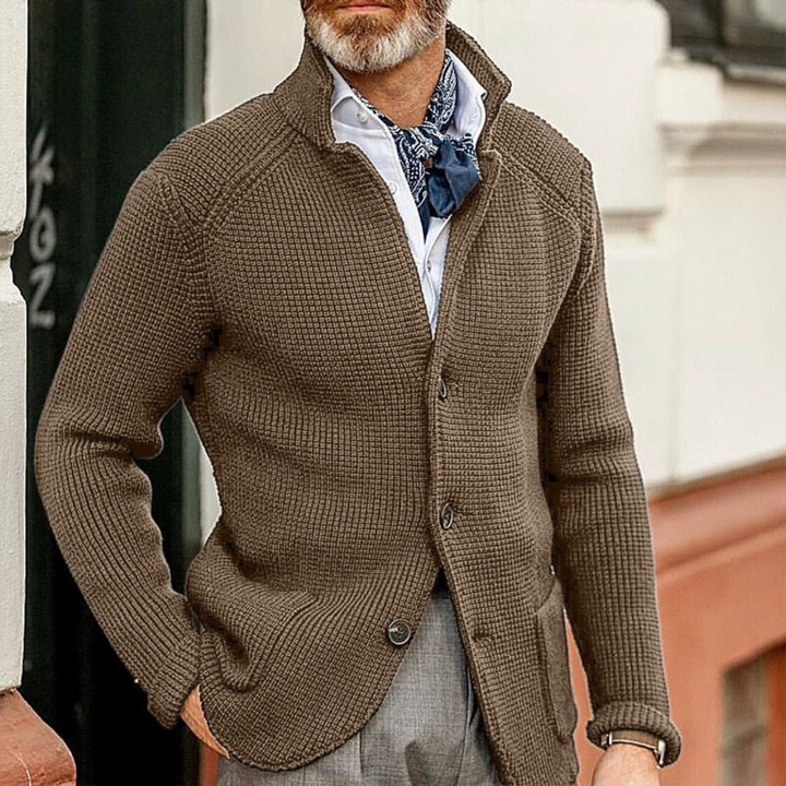 Herren Softshelljacke für müheloses Layering in Braun