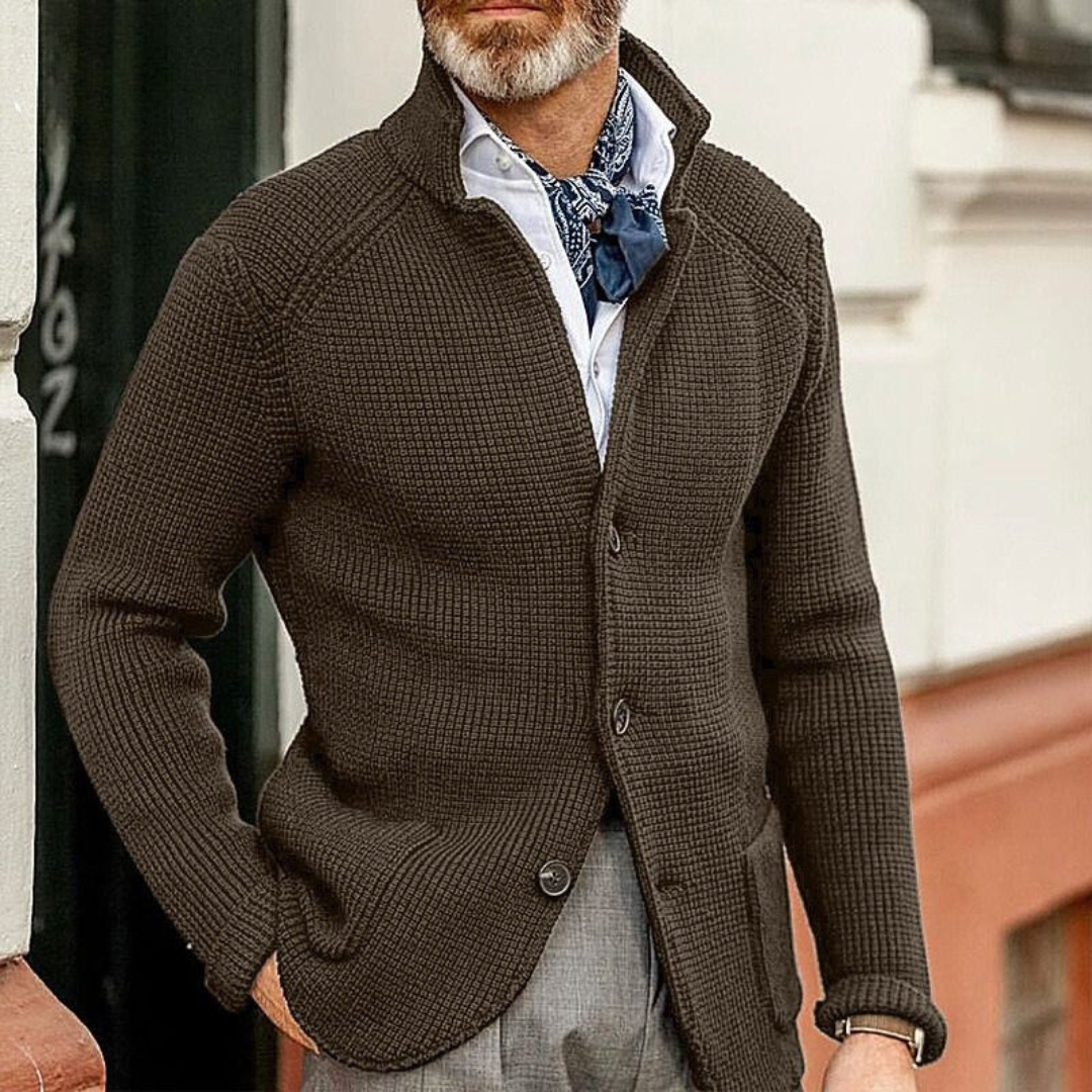 Herren Softshelljacke für müheloses Layering in Kaffee