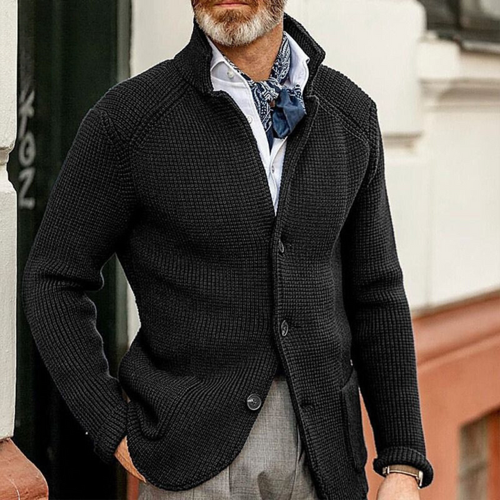 Herren Softshelljacke für müheloses Layering in Schwarz