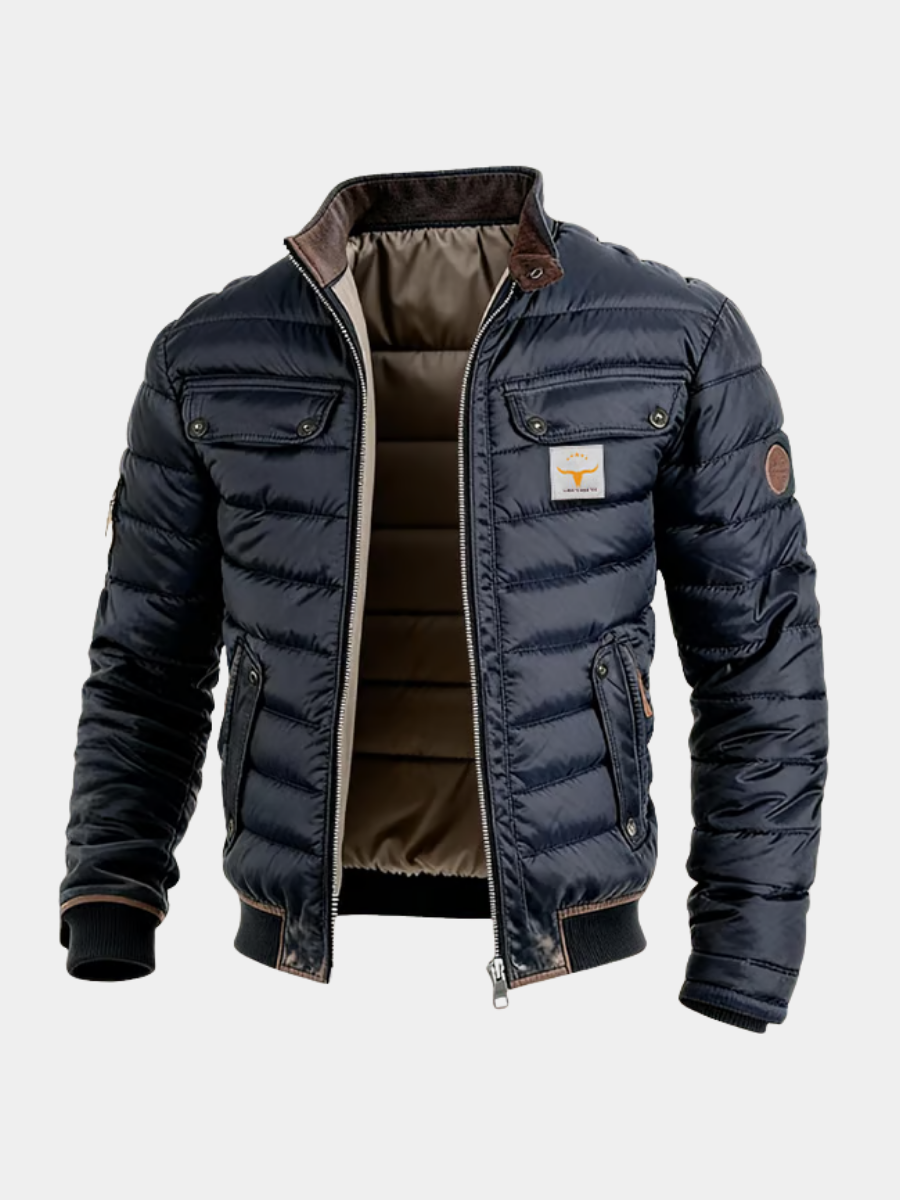 Herren Steppjacke im urbanen Stil für Herbst