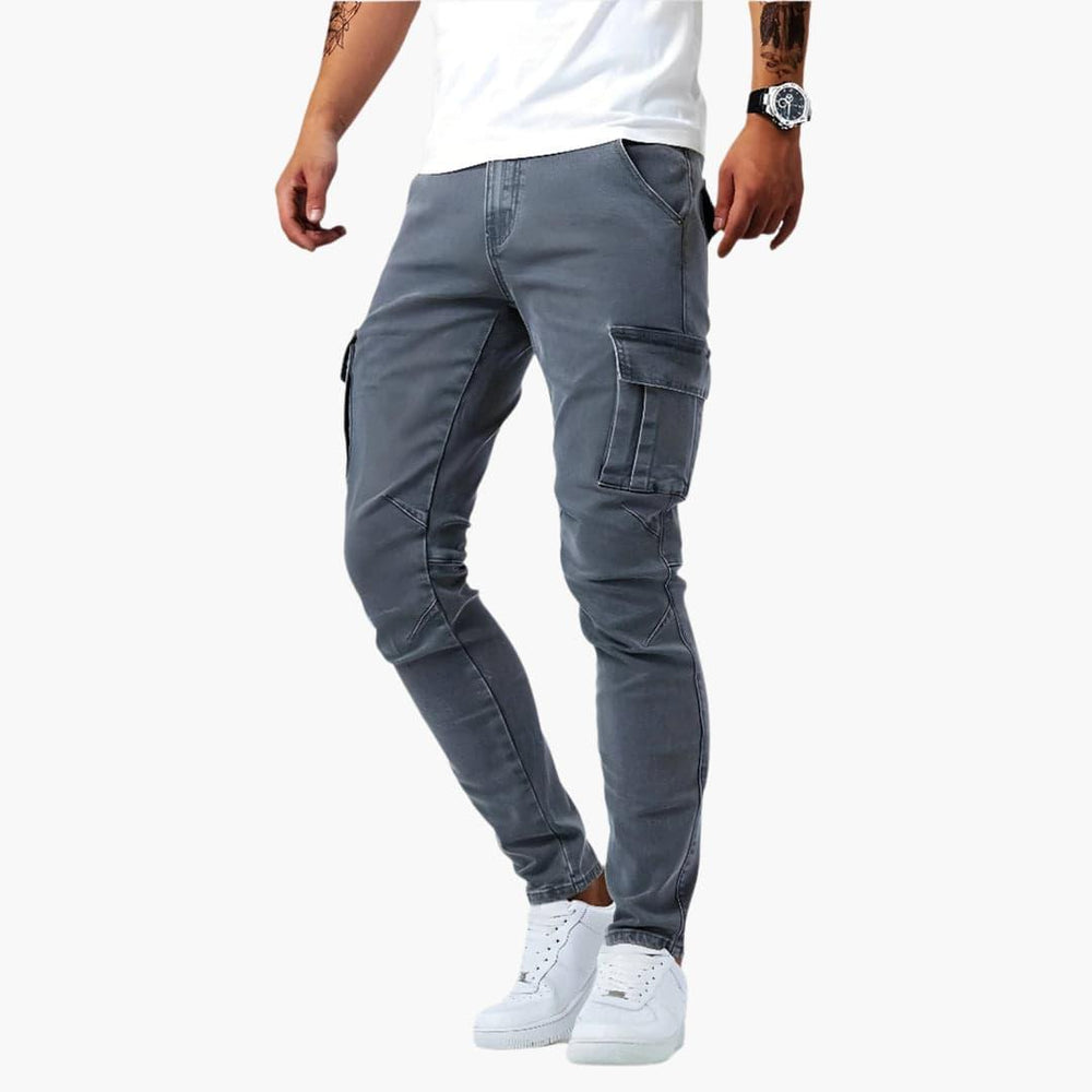 Herren Stretch Cargo-Hose für den Alltag (2)