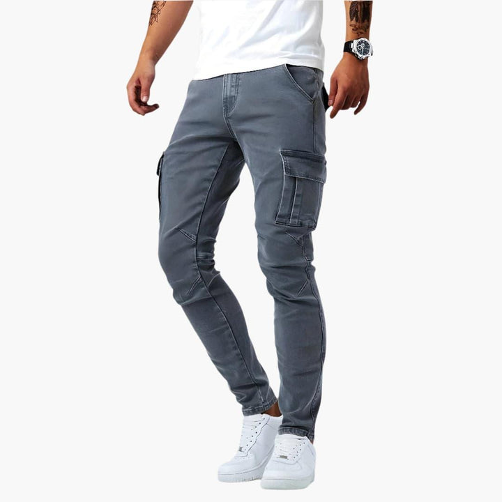 Herren Stretch Cargo-Hose für den Alltag (2)