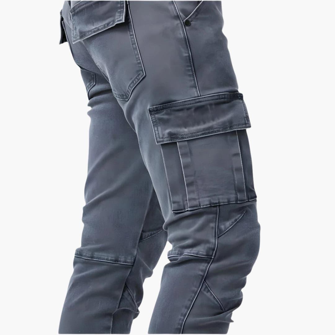 Herren Stretch Cargo-Hose für den Alltag (4)