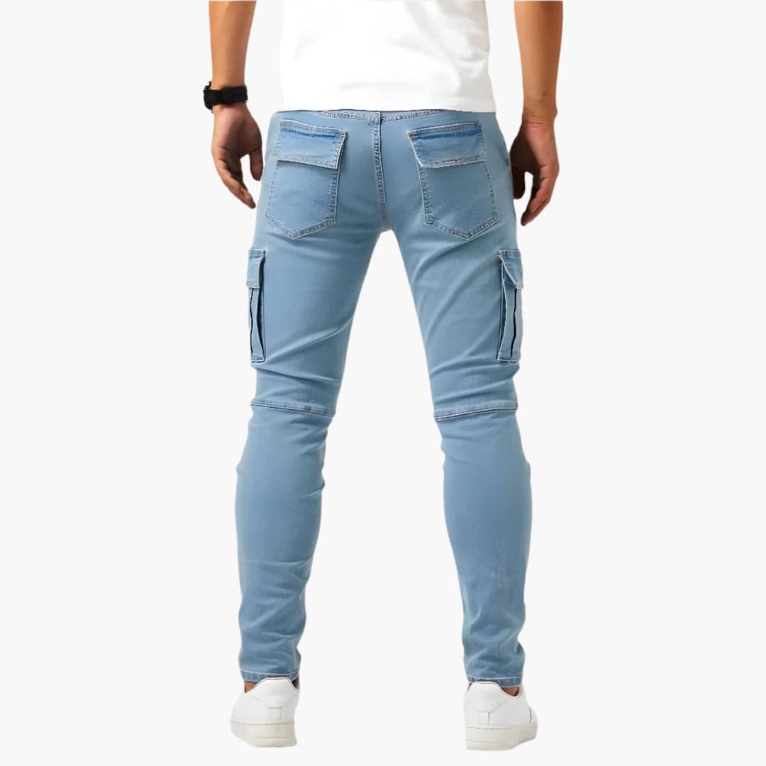 Herren Stretch Cargo-Hose für den Alltag (7)