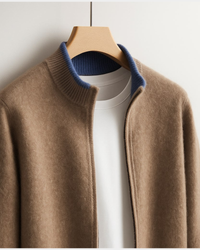 Fabian | Herren Strickjacke aus feinem Knit für den Herbst