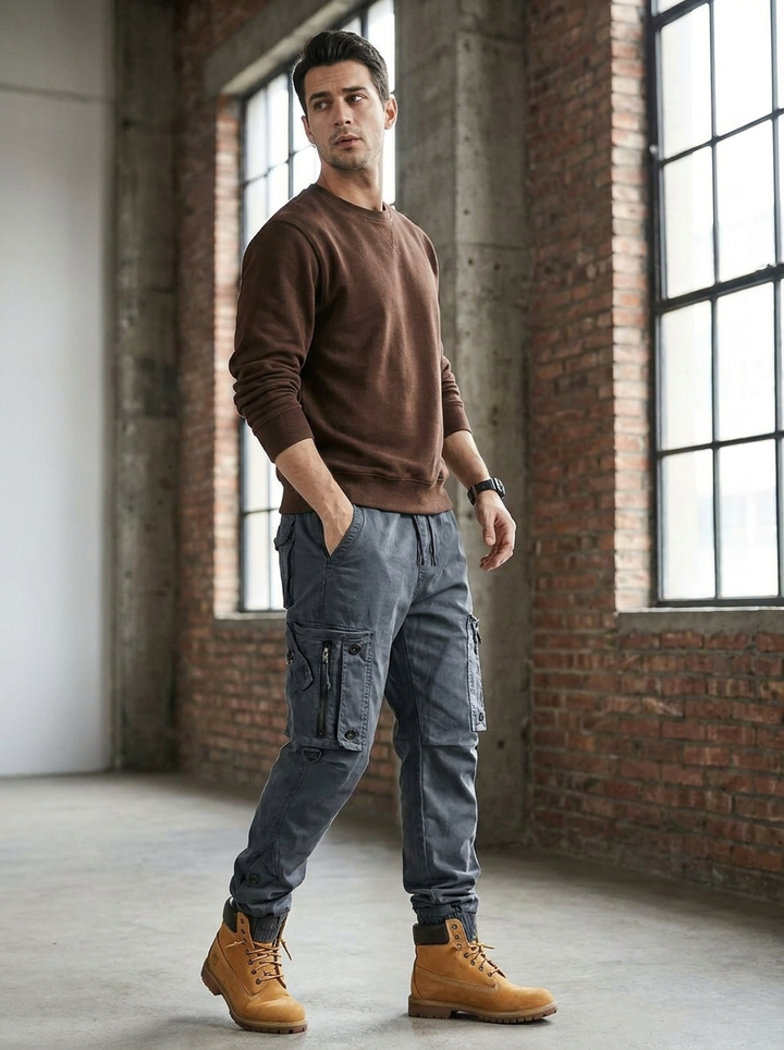 Herren Taktische Outdoor Hose aus Polyester (2)