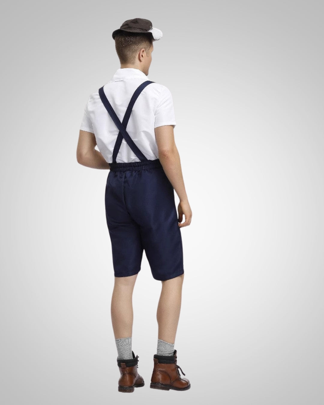 Herren Trachten-Lederhose zum Oktoberfest (2)