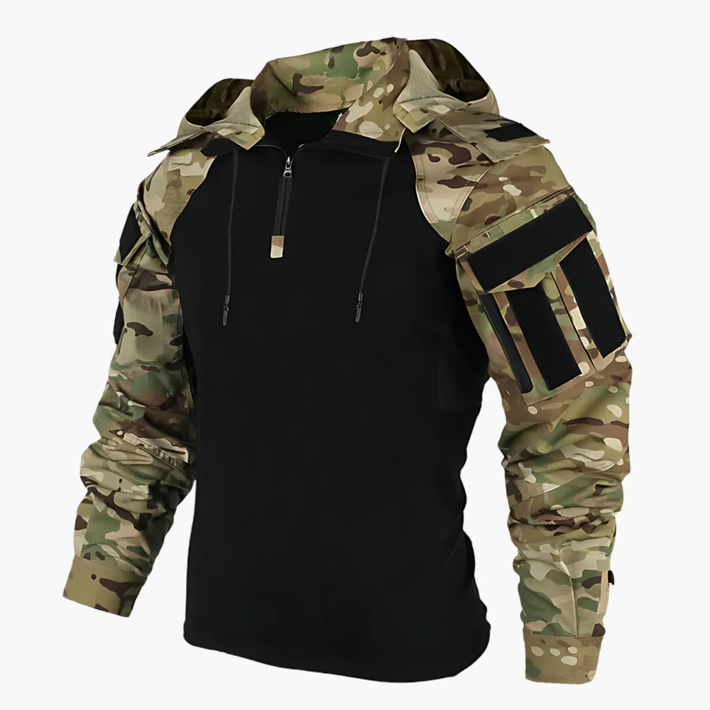 Herren Utility-Jacke für Outdoor-Abenteuer in Camouflage