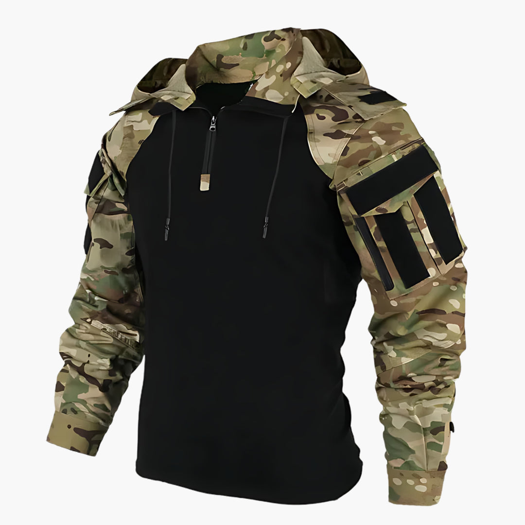 Herren Utility-Jacke für Outdoor-Abenteuer in Camouflage