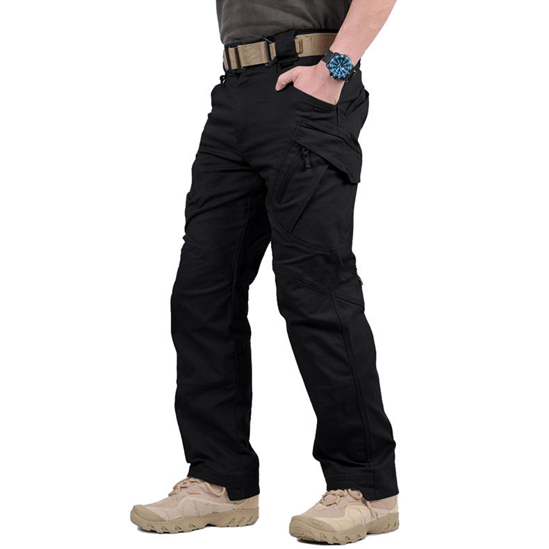 Herren Wasserdichte Hose für Outdoor-Aktivitäten in Schwarz