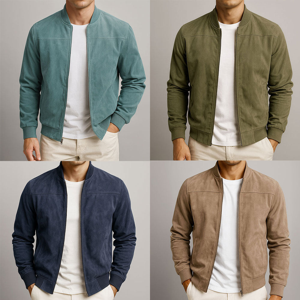Herren Wildleder Jacke für den Herbst (8)