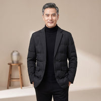 Julian | Herren Winterjacke mit Daunenfüllung im Blazer-Stil