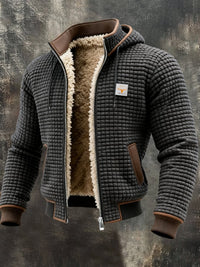 Leon | Herren Winterjacke mit Fleece-Fütterung und Taschen