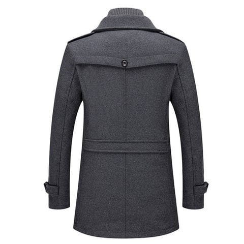 Herren zweiteiliger Wollmantel für den Herbst (8)