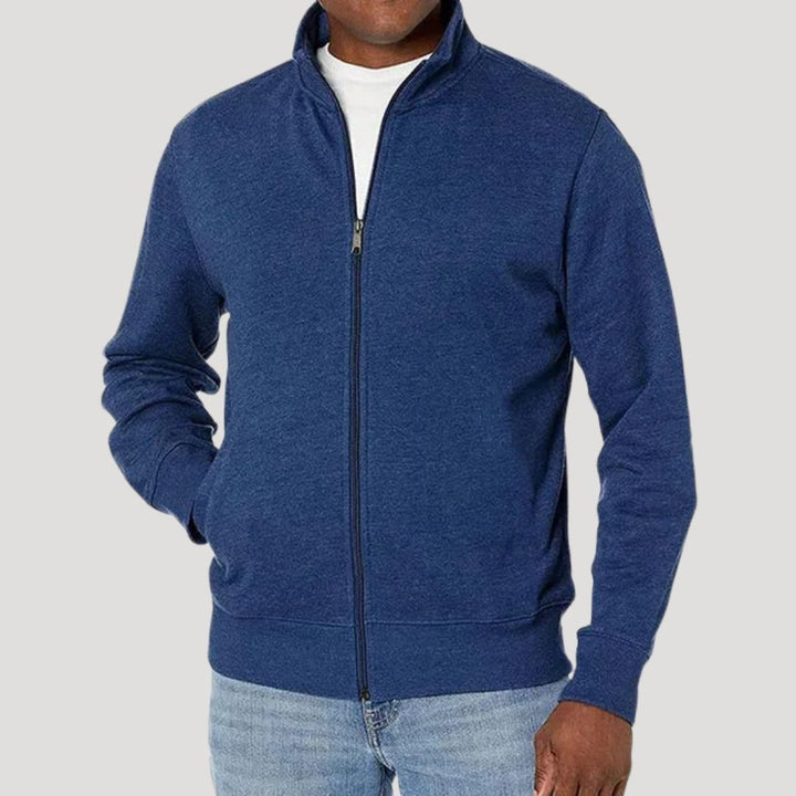 Herrenjacke im modernen Stil für den Herbst in Blau