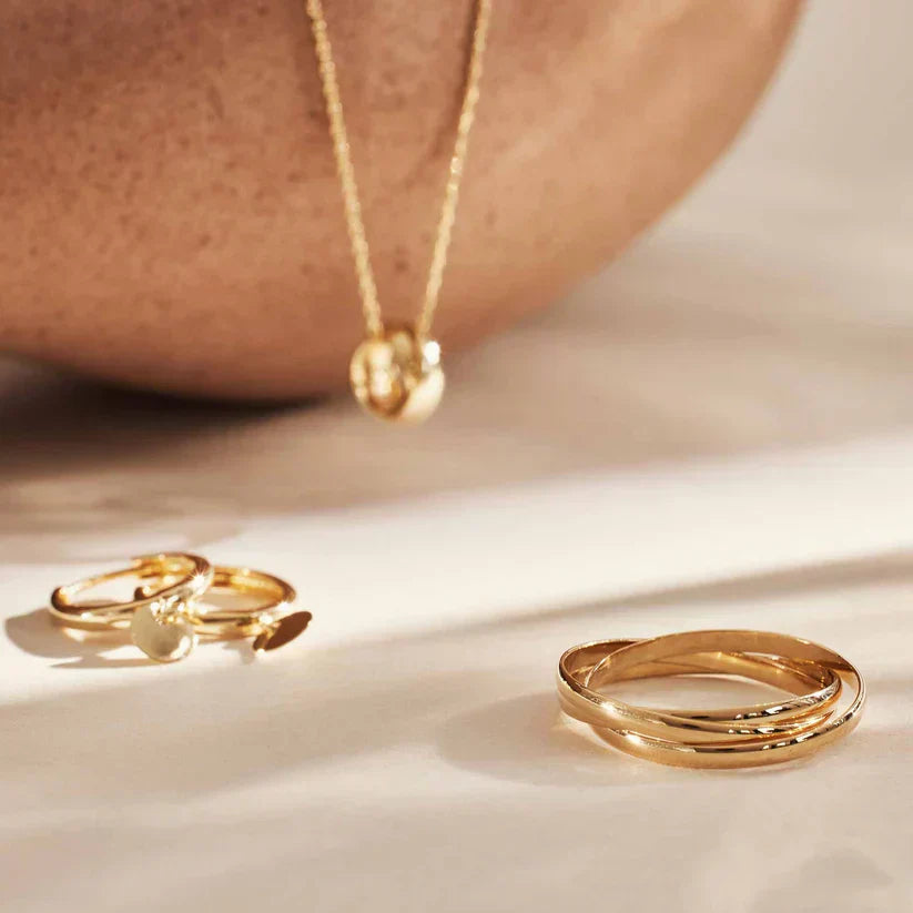 Goldfarbener Léna Trielle Ring