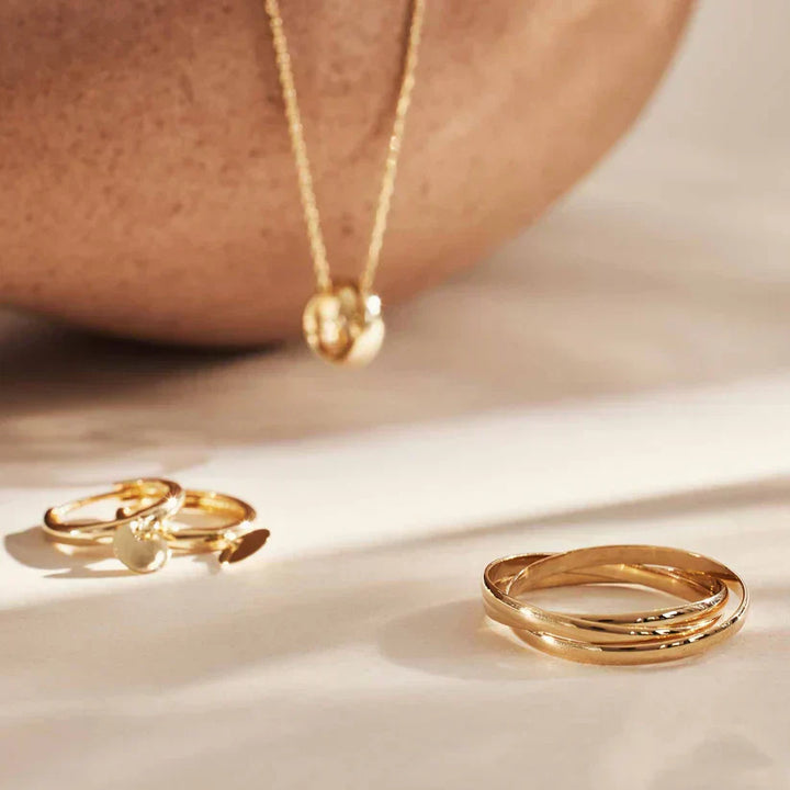 Goldfarbener Léna Trielle Ring