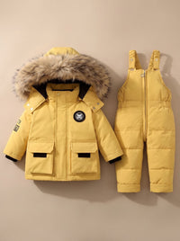 Helena | Kinder Puffer-Winterjacke mit Schneehose