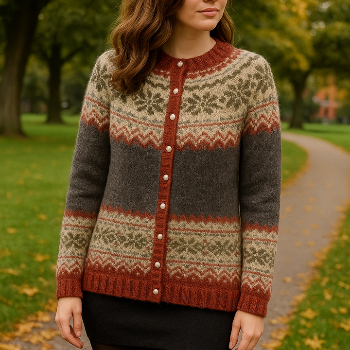 Klassische Damen Strickjacke für jeden Tag (2)