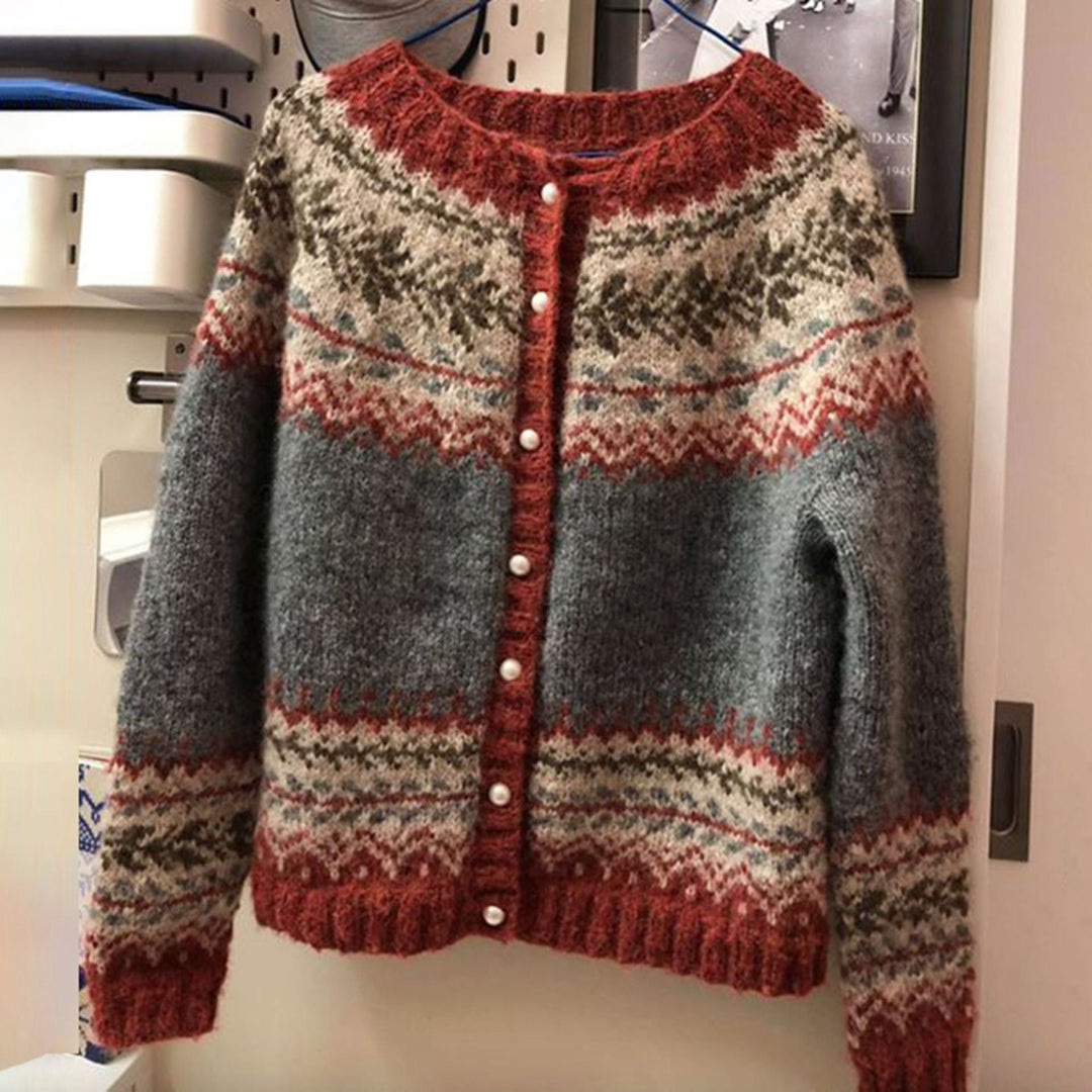 Klassische Damen Strickjacke für jeden Tag in Grau (fast ausverkauft)
