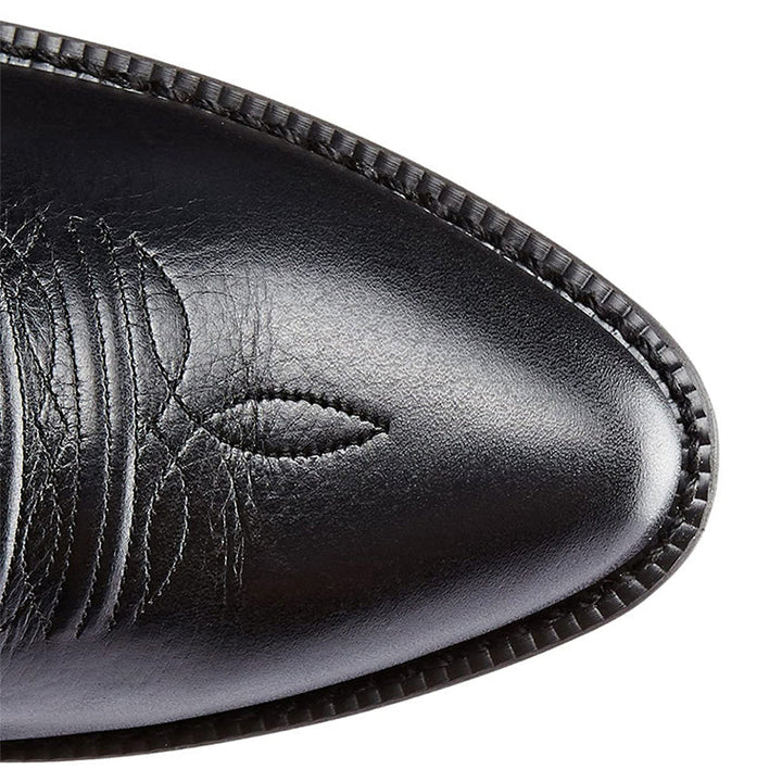 Klassische Damen Winterstiefel im Westernstil in Schwarz 8
