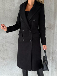 Lena | Klassischer Wintermantel Damen Elegant Tailliert