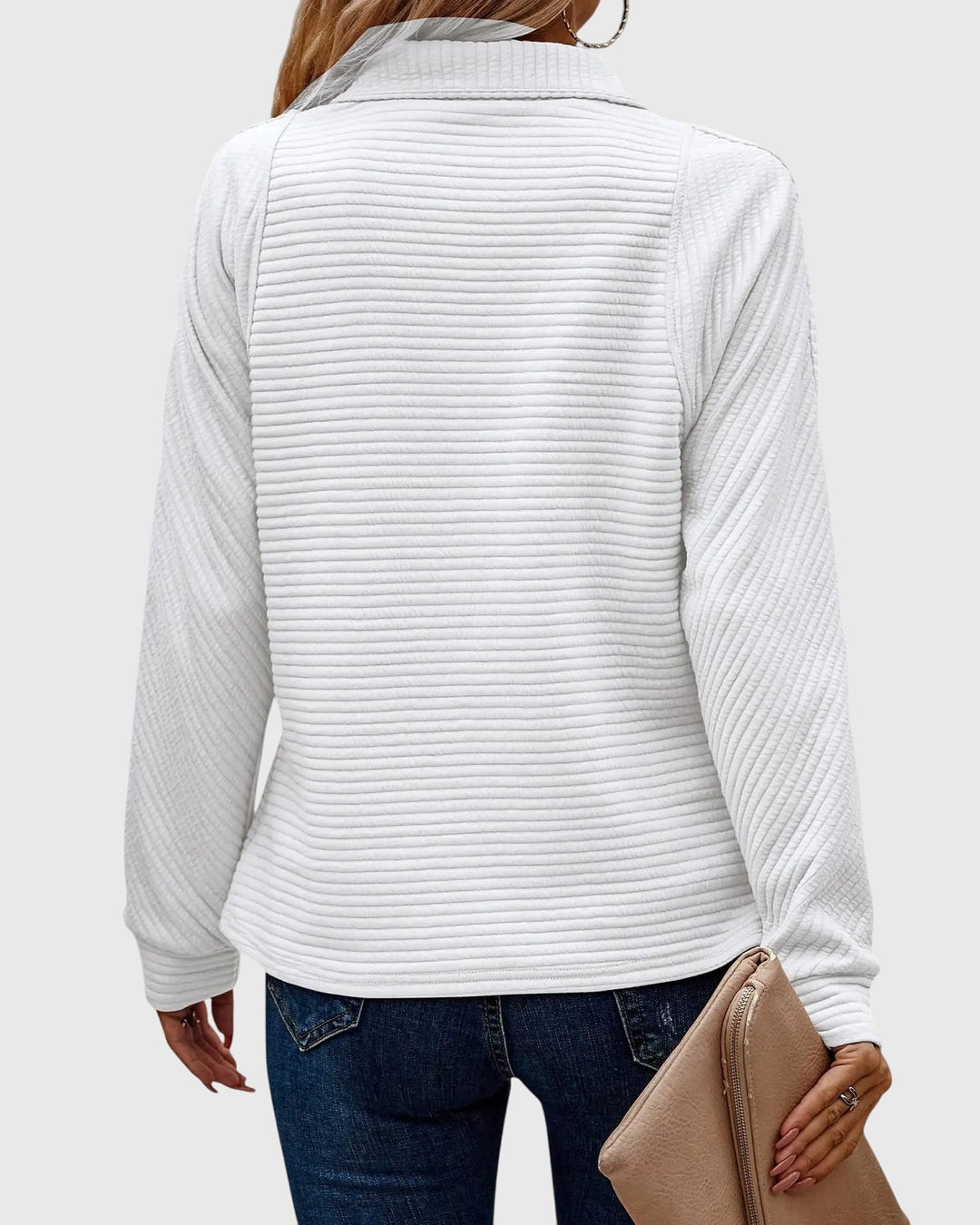 Komfortable Damen Strickjacke im eleganten Stil (10)