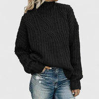 Carla | Komfortable Damen Strickjacke mit Zopfmuster