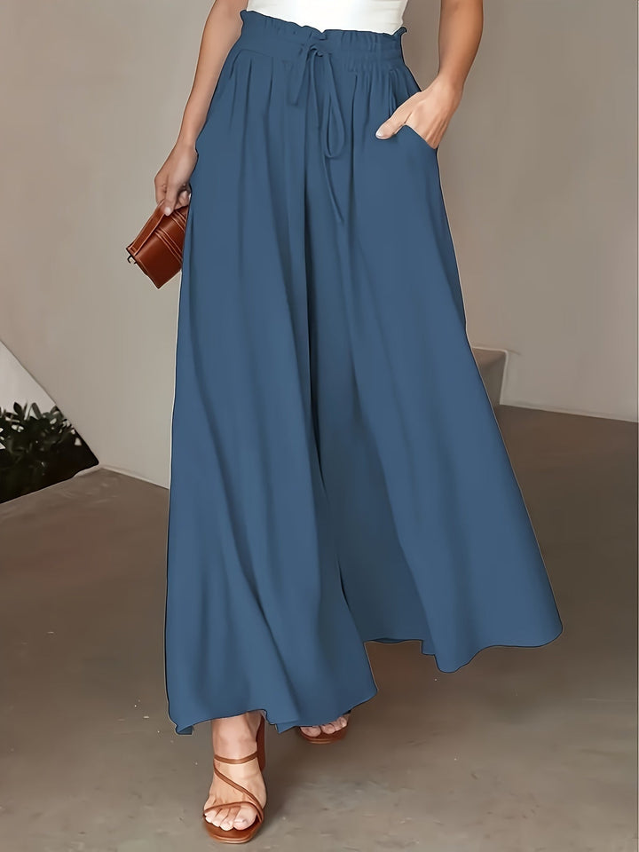 Komfortable Weite-Hosen für jeden Tag in Marineblau