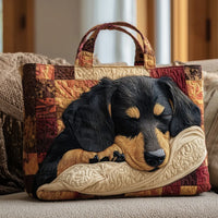 Ida | Kunstvolle Damen Handtasche mit Hundemotiv