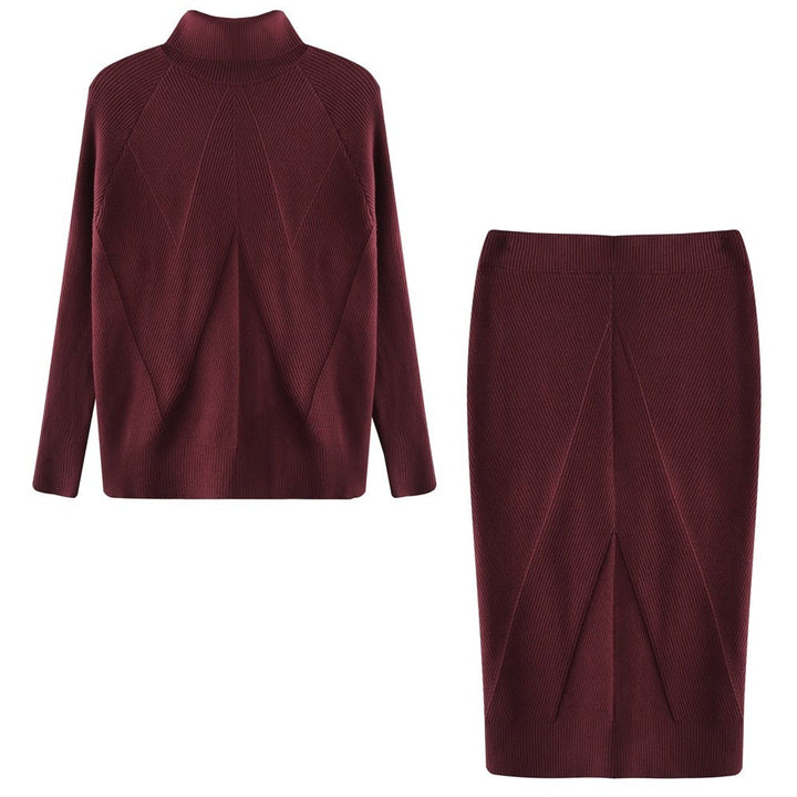 Kuscheliges Damen Strickkleid für den Herbst (13)
