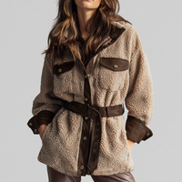 Clara | Lange Damen Teddy-Jacke für den Herbst