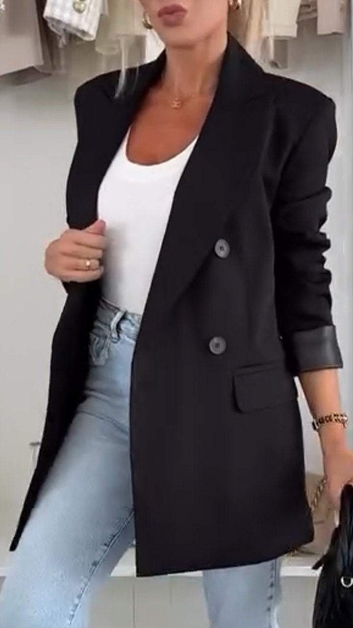 Lange Damen Wintermantel im Oversized-Schnitt (2)