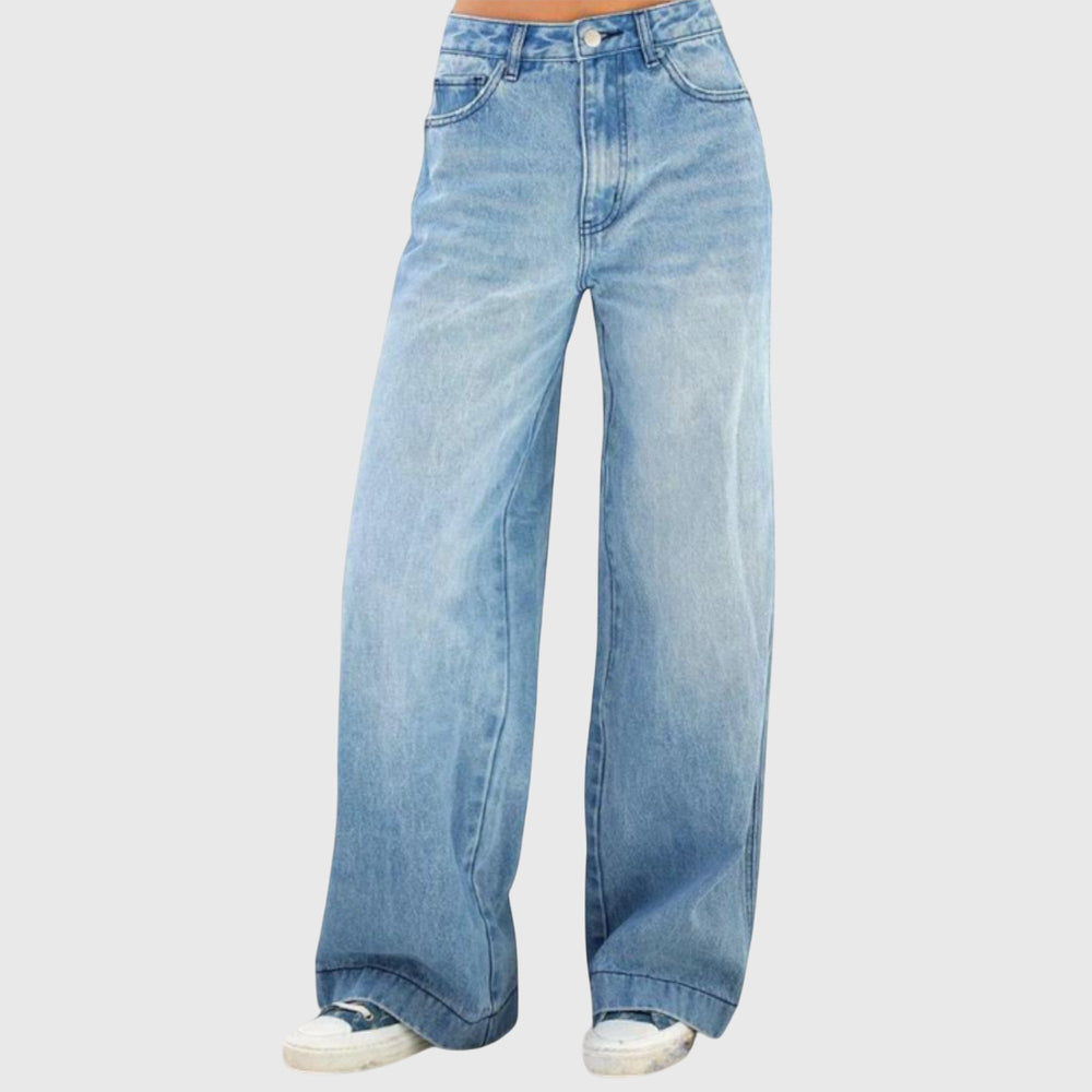 Lässige Damen Baggy-Jeans für den Alltag (2)