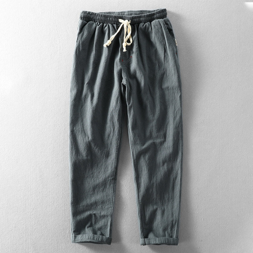Lässige Herren Jogginghose im Urban-Stil in Holzkohle