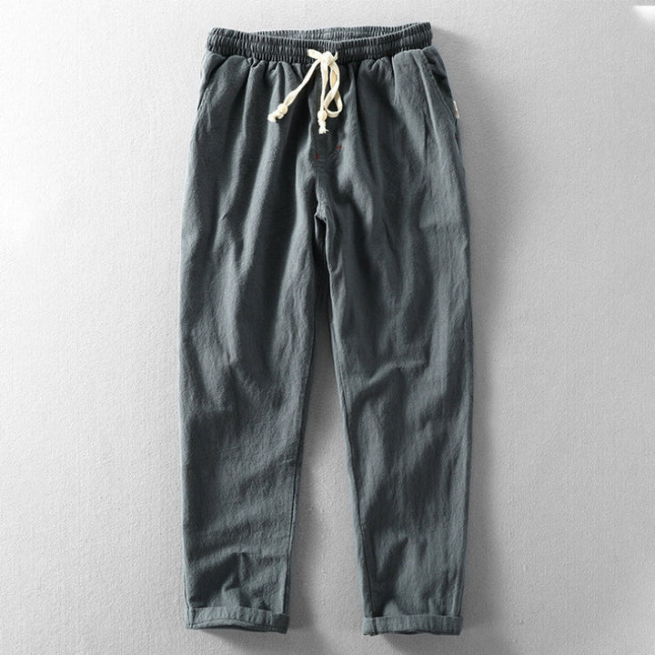 Lässige Herren Jogginghose im Urban-Stil in Holzkohle