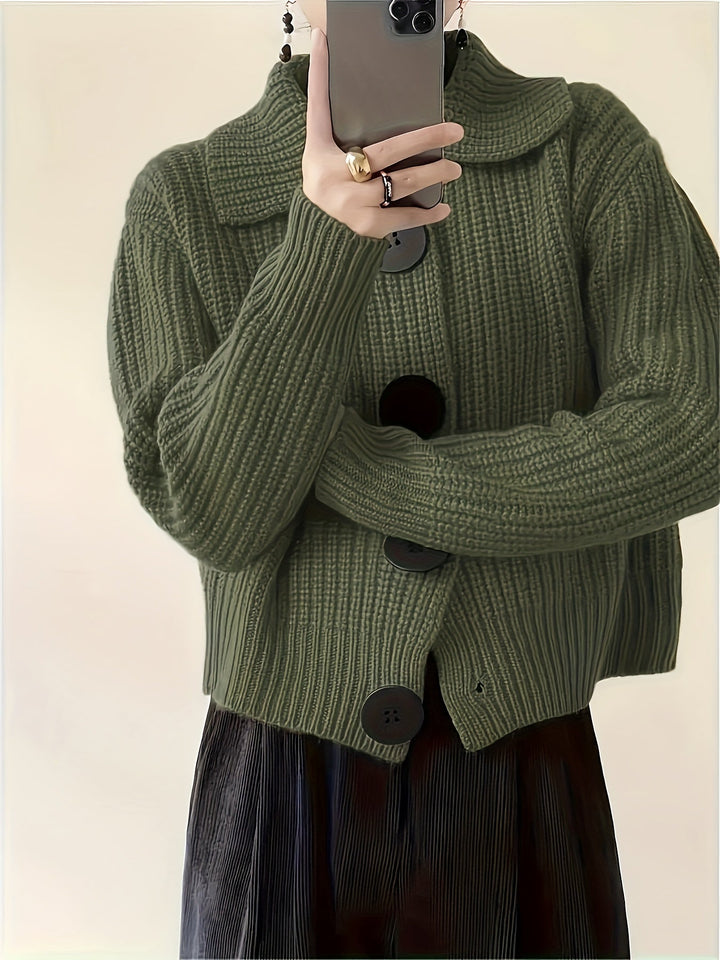 Leger Hemdkragen Cardigan (6)