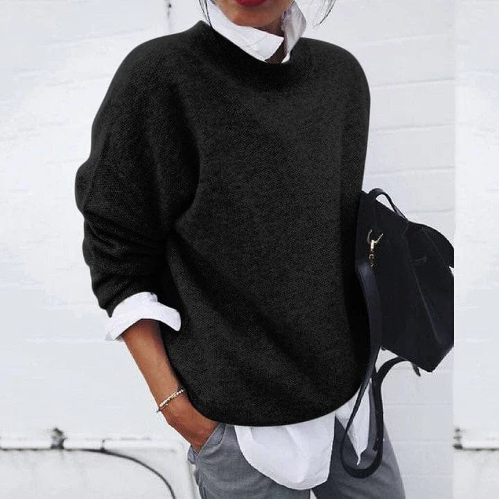 Luxus-Pullover für jeden Tag Pullover in Schwarz