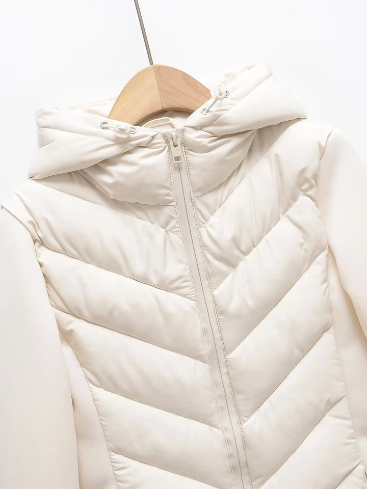 Moderne Winterjacke Damen mit Steppung für Alltag (3)