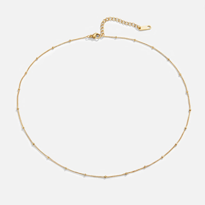 Schicke Goldfarben Halskette