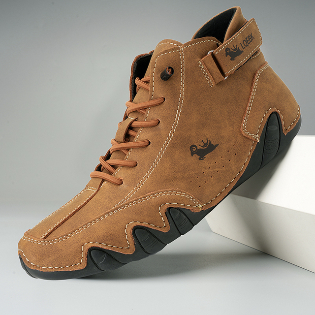 Orthopädische Komfort-Sneaker für den Alltag in Braun