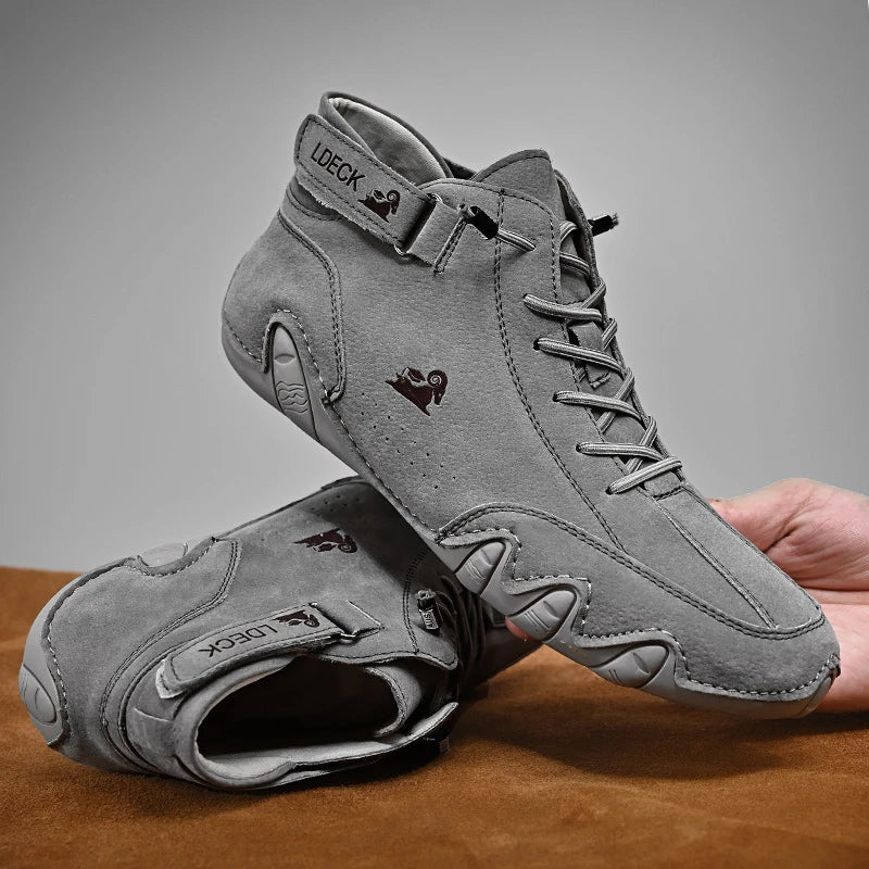 Orthopädische Komfort-Sneaker für den Alltag in Grau