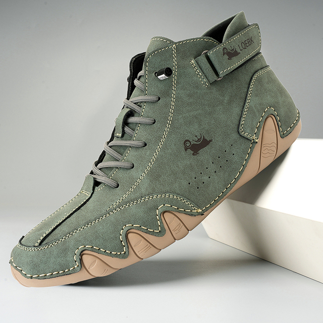 Orthopädische Komfort-Sneaker für den Alltag in Grün