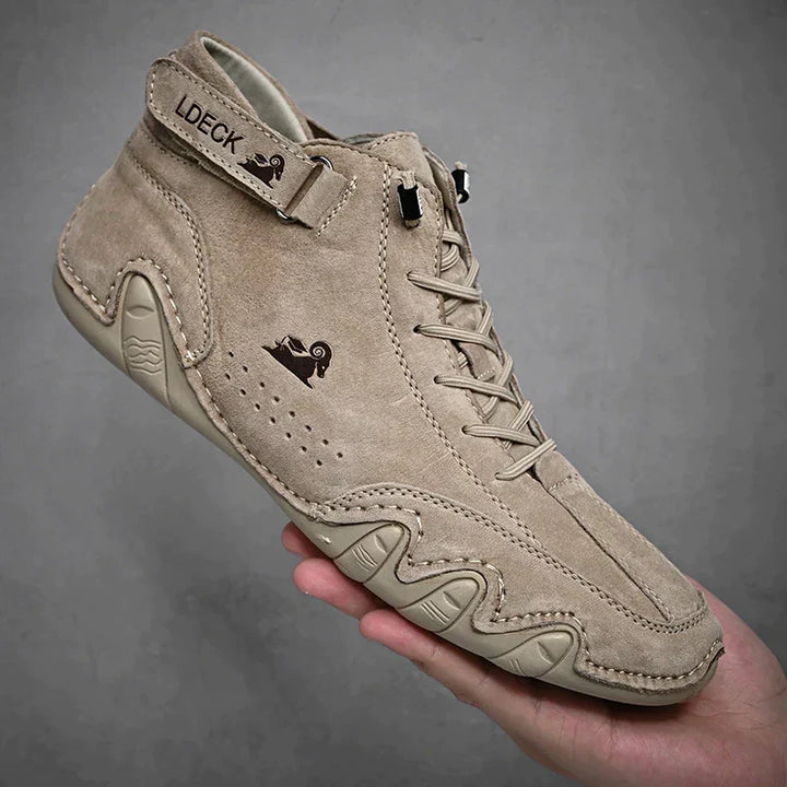 Orthopädische Komfort-Sneaker für den Alltag in Khaki