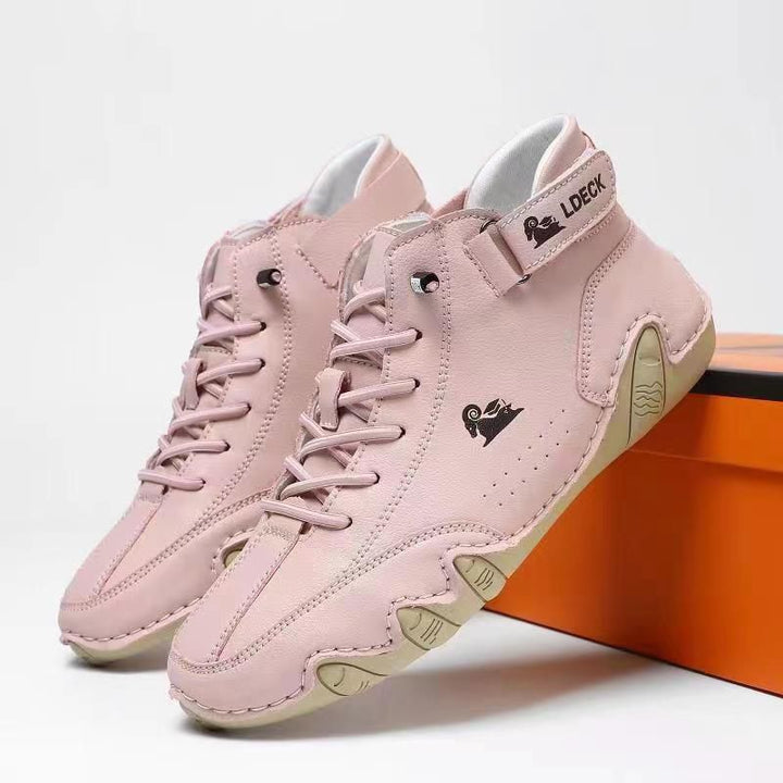 Orthopädische Komfort-Sneaker für den Alltag in Rosa