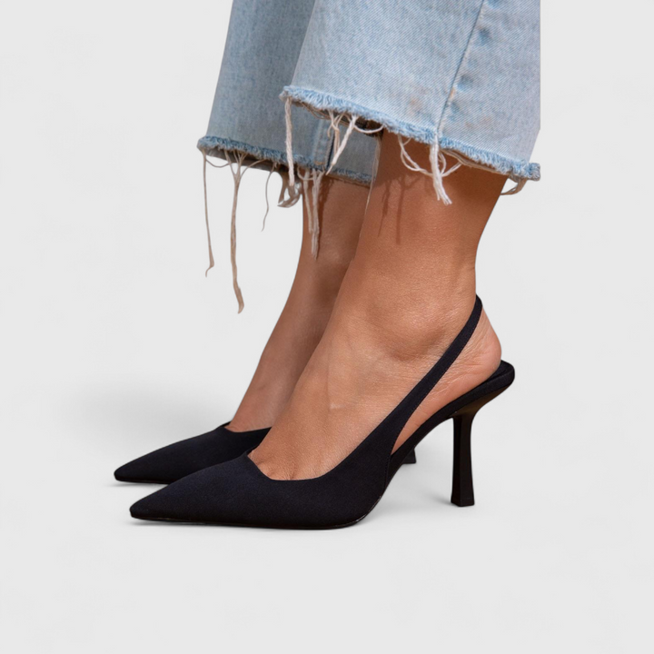 Orthopädische Pumps im eleganten Stil in Schwarz