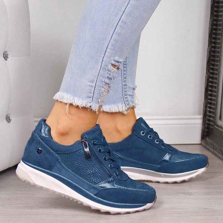 Orthopädische Sneaker für den Alltag in Blau