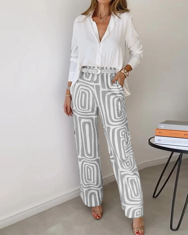 Pauline™ Elegantes Vielseitiges Damen Set in Grau (Fast ausverkauft)