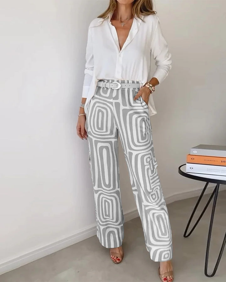 Pauline™ Elegantes Vielseitiges Damen Set in Grau (Fast ausverkauft)